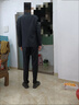 羅蒙（ROMON）西服套裝男秋冬季商務(wù)修身西裝男士正裝結婚禮服男裝 曬單實(shí)拍圖