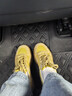 星期六老爹鞋女春季新款厚底學(xué)生休閑低幫運動(dòng)鞋百搭復古德訓鞋女鞋 黃色 單層 跟高3.5cm 37 (235mm) 標準碼 曬單實(shí)拍圖