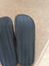 XGGC輕奢風(fēng)皮紋拖鞋男夏天家居情侶室內洗澡防滑涼拖鞋女 黑色 44-45 曬單實(shí)拍圖