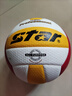 世達（star）排球5號超纖革手工粘接耐磨比賽訓練標準用球VB315-34 曬單實(shí)拍圖