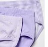 優(yōu)衣庫童裝女童短褲/3件裝內褲26春夏新款482009 70 淺紫色 160 曬單實(shí)拍圖