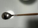 安買(mǎi)304不銹鋼勺子 復古仿木手柄圓頭湯勺 家用餐勺1個(gè)裝AM1350 曬單實(shí)拍圖