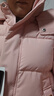 皮爾卡丹爆款羽絨棉服女2025冬季新款加厚保暖寬松韓版棉衣短款洋氣外套潮 粉紅色 L  105--130斤 曬單實(shí)拍圖