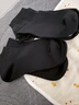 蕉內（Bananain）銀皮331S女士襪子精梳棉純棉休閑襪10A抗菌防臭透氣短中筒夏季5雙 【短筒】純黑*5 曬單實(shí)拍圖