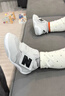 NEW BALANCE0-4歲小童1/3彎折護趾寶寶學(xué)步鞋1ST 曬單實(shí)拍圖
