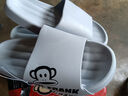PaulFrank大嘴猴涼拖鞋男夏厚底軟彈家居浴室洗澡拖鞋PF5728灰色42-43 曬單實(shí)拍圖