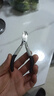 迷你鉗子5寸尖嘴鉗老虎鉗鋼絲鉗斜口鉗飾品手工DIY珠寶鉗彎嘴鉗 5寸迷你斜嘴鉗 曬單實(shí)拍圖