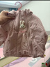班喜迪女童棉服外套秋裝2026新款洋氣時(shí)髦寶寶連帽棉衣秋季童裝兒童棉襖 粉色 90 cm 曬單實(shí)拍圖