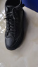 唐獅（TonLion）鞋子男鞋春夏季高幫休閑鞋男士英倫皮鞋男潮流運動(dòng)板鞋 黑色 40碼 曬單實(shí)拍圖