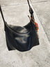 裘真38節禮物【明星推薦】經(jīng)典hobo包植鞣牛皮腋下通勤休閑餃子女包 黑色-小號 小包/大包 曬單實(shí)拍圖