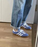 AJMG高顏值經(jīng)典板鞋男女款專(zhuān)柜正品運動(dòng)2026新款三杠阿甘平底德訓鞋男 藍白絨面（專(zhuān)柜過(guò)檢一對一） 42 曬單實(shí)拍圖