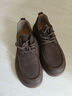 奧康（Aokang）奧康男鞋2025秋季新款真皮商務(wù)休閑皮鞋男款英倫系帶戶(hù)外復古板鞋 咖啡色 43 標準皮鞋尺碼 曬單實(shí)拍圖