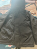 鴨鴨（YAYA）王一博同款新山系戶(hù)外登山羽絨服男女士同款2025新款休閑外套YX 黑色 3XL /190/104A 曬單實(shí)拍圖