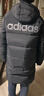 阿迪達斯（adidas）男 LINEAR MID LENGTH DOWN JACKET 羽絨服 KQ5514 黑色 XL 曬單實(shí)拍圖