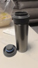 膳魔師（THERMOS）保溫杯470ml高真空大容量男女士?jì)和莶杷覶CMK-500 SBK 曬單實(shí)拍圖