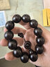 澤藝緣「附鑒定證書(shū)」滿(mǎn)金星印度小葉紫檀佛珠手串高密老料檀香紫檀20mm 曬單實(shí)拍圖