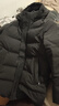 坦博爾羽絨服男可脫卸帽寬松大碼男士商務(wù)保暖外套510505D 黑色 175  曬單實(shí)拍圖