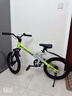 酷騎兒童自行車(chē)F1 18寸鎂合金輕便避震充氣胎初學(xué)者5-11歲酷騎綠 曬單實(shí)拍圖