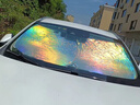 久創(chuàng  )適用于豐田汽車(chē)遮陽(yáng)前擋風(fēng)玻璃遮陽(yáng)簾遮陽(yáng)板防曬隔熱夏季前擋 適用鉑智3X【鐳射反光丨可折疊收納】 無(wú)傘桿不磕大屏【贈收納袋】 曬單實(shí)拍圖