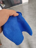電動(dòng)車(chē)裝備擦車(chē)毛巾專(zhuān)用摩托車(chē)通用不掉毛車(chē)家兩用擦車(chē)巾 藍色清潔毛巾（25cm*25cm） 1條 曬單實(shí)拍圖