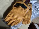 BEASLEY HELMETS比斯力復古騎行手套男女四季通用可觸屏透氣機車(chē)巡航手套夏季 黃色【羊皮】 S碼 曬單實(shí)拍圖