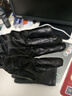 博沃尼克 觸屏手套男皮手套冬季保暖防風(fēng)加絨PU手套 男冬季摩托車(chē)手套 黑 曬單實(shí)拍圖
