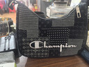 Champion冠軍腋下包單肩包牛角包女春夏新款小肩包斜挎包 黑灰 均碼 曬單實(shí)拍圖