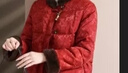 雪夕（XUEXI）2026馬年本命年媽媽裝冬季短款棉衣紅色喜慶婆婆外套中老年女棉服 曬單實(shí)拍圖