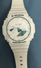 卡西歐（CASIO）手表女G-SHOCK 時(shí)尚雙顯運動(dòng)電子日韓表女神節禮物GMA-S2100GA-7 曬單實(shí)拍圖