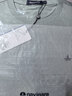 Navigare意大利小帆船【涼感】男士短袖圓領(lǐng)T恤夏季休閑簡(jiǎn)約基礎體恤衫男 薄霧綠 【簡(jiǎn)標款】 L 曬單實(shí)拍圖