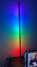 瑜尚臻品拾音氛圍燈客廳落地燈裝飾臥室輕奢直播背景電競音樂(lè )律動(dòng)創(chuàng  )意禮物 落地幻彩氛圍燈【USB插頭-RGB款】 約1.3m【遙控+藍牙】款 曬單實(shí)拍圖