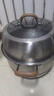 愛(ài)仕達（ASD）蒸鍋 全304不銹鋼 三層家用蒸煮燉湯鍋 30CM多層加大不串味蒸籠Q3 曬單實(shí)拍圖