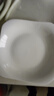 浩雅景德鎮釉下彩陶瓷餐具陶瓷碗湯盤(pán)大號純白8.5英寸如意盤(pán)4個(gè)裝 曬單實(shí)拍圖