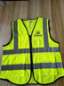 兆軒反光背心高亮熒光多口袋反光馬甲反光衣交通警示安全服應急救援騎行施工馬甲支持印制LOGO 熒光黃 【旗布】 XL 曬單實(shí)拍圖