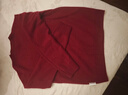恒源祥100%純羊絨衫女士毛衣秋冬新款半高領(lǐng)長(cháng)袖純色針織打底衫 甜果紅 M 曬單實(shí)拍圖