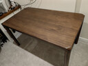源氏木語(yǔ)實(shí)木餐桌日式家用飯桌現代簡(jiǎn)約原木大板桌子設計師家具胡桃色1.4 曬單實(shí)拍圖