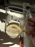 雅集茶具耐熱玻璃公道杯分茶器帶刻度杯400ml防塵帶蓋茶杯子琥珀把手 曬單實(shí)拍圖
