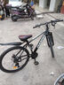 鳳凰（Phoenix） 山地自行車(chē)成年人男士女士學(xué)生變速減震油剎線(xiàn)剎山地車(chē)自行車(chē) 黑白/鋁合金車(chē)架/藍圖定位 26寸（身高160-180左右） 24速數字指撥/默認線(xiàn)碟可改油碟 曬單實(shí)拍圖