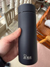 希諾保溫杯316L不銹鋼水杯男高檔商務(wù)車(chē)載泡茶杯子X(jué)N-CB001C藏藍410mL 曬單實(shí)拍圖