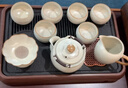 唐豐汝窯茶具整套帶茶盤(pán)功夫茶具套裝中式家用陶瓷泡茶壺蓋碗茶杯套裝 曬單實(shí)拍圖