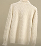 她池木耳邊針織衫2025冬裝新款女裝半高領(lǐng)淑女風(fēng)寬松打底衫 曬單實(shí)拍圖