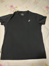 亞瑟士（asics）兒童26年夏季新款吸濕速干運動(dòng)圓領(lǐng)輕薄透氣T恤 黑色-短袖 175 曬單實(shí)拍圖