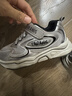 泰蘭尼斯春季男童老爹鞋運動(dòng)鞋軟底防滑校園休閑鞋兒童緩震慢跑鞋銀色26 曬單實(shí)拍圖