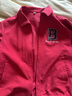 優(yōu)衣庫童裝男童女童針織工裝茄克/水洗產(chǎn)品外套夾克484846 15 珊瑚紅色 160 曬單實(shí)拍圖