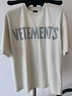 VETEMENTS膠帶宣言 26年新款3M反光工藝休閑短袖t恤輕奢高端檔潮流休閑半袖 黑色 L 曬單實(shí)拍圖