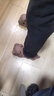 細細條 可愛(ài)搞怪小熊涼拖鞋女春夏個(gè)性ins休閑外穿防滑洞洞鞋涼鞋 小熊頭棕色 38-39 曬單實(shí)拍圖