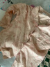 都市麗人女士睡衣女100%純棉長(cháng)袖長(cháng)褲寬松舒適秋季家居服可外穿 粉色 M 曬單實(shí)拍圖