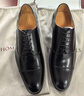 THOM WILLS商務(wù)正裝皮鞋男牛皮手工三接頭英倫牛津鞋男士年輕人新郎婚鞋 曬單實(shí)拍圖
