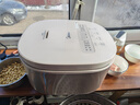 美的（Midea）低糖電飯煲 4升0涂層電飯鍋家用智能米湯分離瀝米飯煲316L不銹鋼3-8人多功能微壓蒸柴火飯鍋4E62LS 曬單實(shí)拍圖