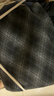 香影摩登格紋半身裙女深灰2026春季新款優(yōu)雅復古后開(kāi)叉高腰裙子 深灰 S 155/60A/85-95斤 曬單實(shí)拍圖
